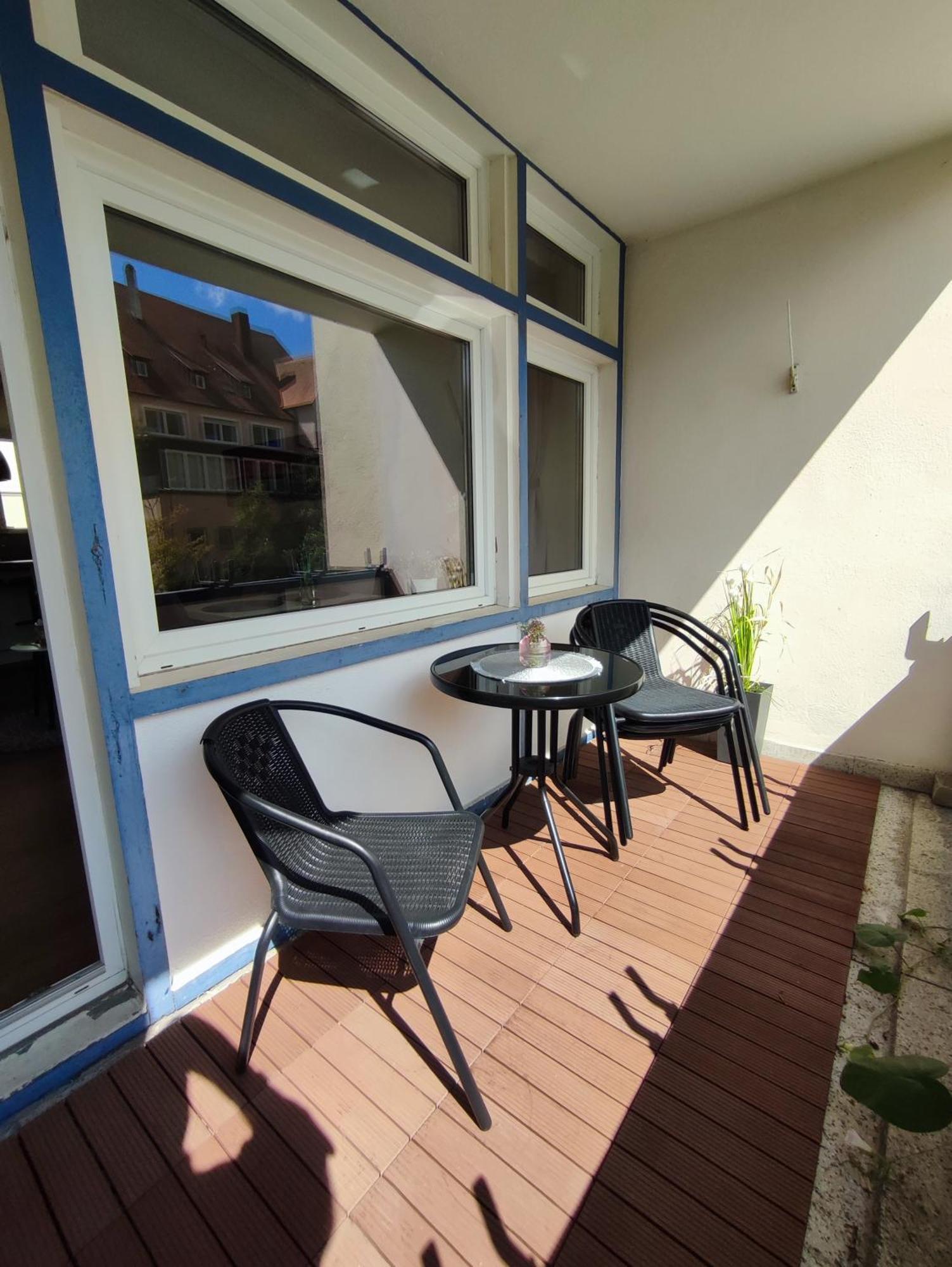 100M Zum Ulmer Muenster: 57M² Wohnung An Der Blau Kültér fotó